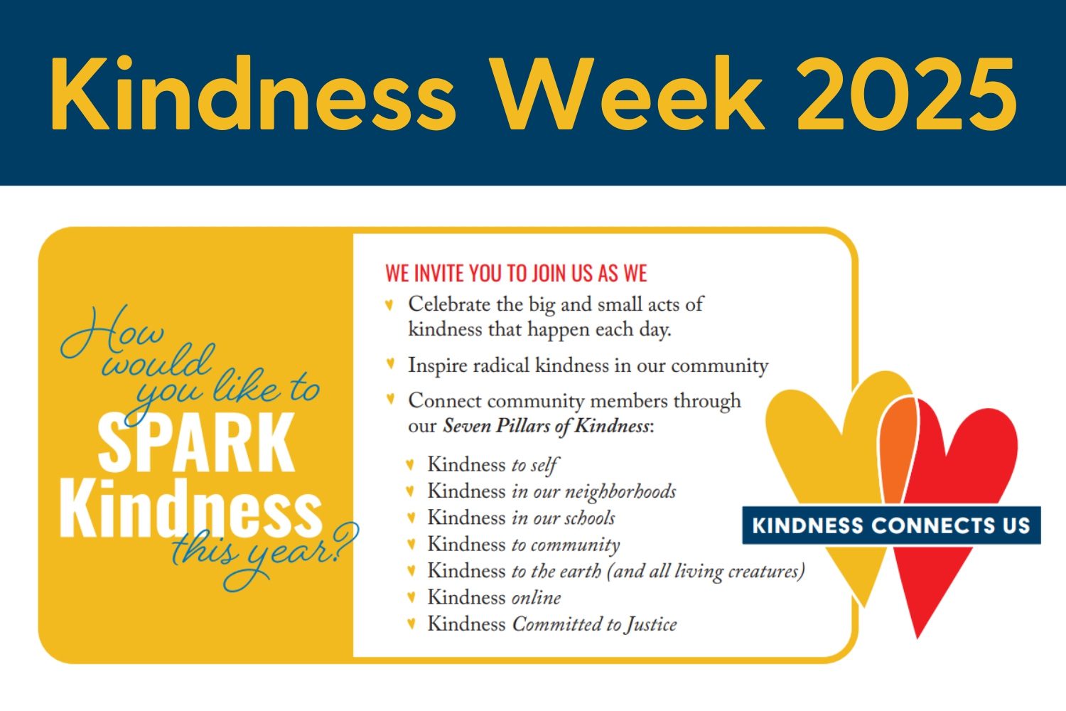 Kind July Kindness Week 2025! | Spark Kindness